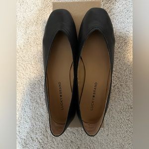Lucky Brand Alba Leather Flats